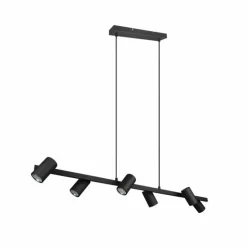 Suspension Trio MARLEY Noir, 6 lumières