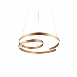 Suspension Trio Marnie LED Brun, 1 lumière