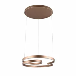 Suspension Trio Marnie LED Brun, 1 lumière
