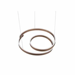 Suspension Trio Marnie LED Brun, 1 lumière