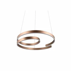 Suspension Trio Marnie LED Brun, 1 lumière