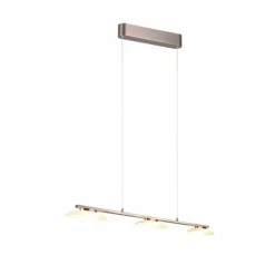 Suspension Trio Merton LED Nickel mat, 3 lumières