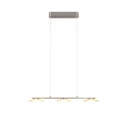 Suspension Trio Merton LED Nickel mat, 3 lumières