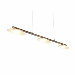 Suspension Trio Merton LED Nickel mat, 3 lumières
