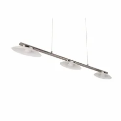 Suspension Trio Merton LED Nickel mat, 3 lumières