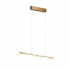 Suspension Trio Merton LED Laiton, 3 lumières