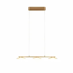 Suspension Trio Merton LED Laiton, 3 lumières