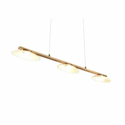 Suspension Trio Merton LED Laiton, 3 lumières