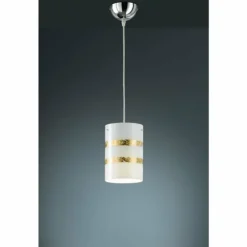 Suspension Trio NIKOSIA Chrome, 1 lumière