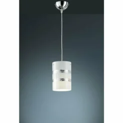 Suspension Trio NIKOSIA Chrome, 1 lumière
