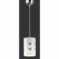 Suspension Trio NIKOSIA Chrome, 1 lumière