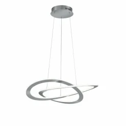 Suspension Trio OAKLAND LED Nickel mat, 1 lumière