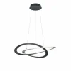 Suspension Trio OAKLAND LED Anthracite, 1 lumière