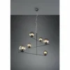 Suspension Trio Pure Anthracite, 6 lumières