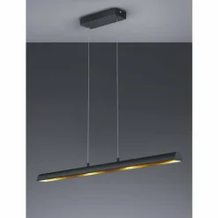 Suspension Trio RAMIRO LED Noir, 4 lumières