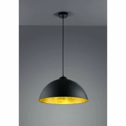 Suspension Trio ROMINO II Noir, 1 lumière