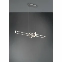 Suspension Trio Salinas LED Nickel mat, 1 lumière