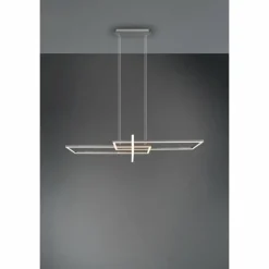 Suspension Trio Salinas LED Nickel mat, 1 lumière