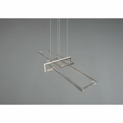 Suspension Trio Salinas LED Nickel mat, 1 lumière