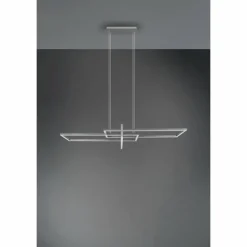 Suspension Trio Salinas LED Nickel mat, 1 lumière