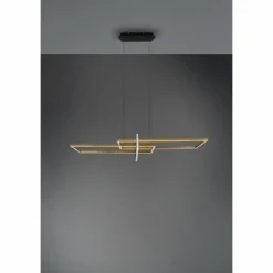 Suspension Trio Salinas LED Noir, 1 lumière