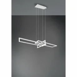 Suspension Trio Salinas LED Blanc, 1 lumière