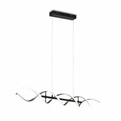 Suspension Trio Sequence LED Aluminium, Noir, 1 lumière