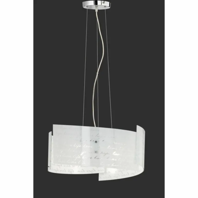 Suspension Trio SIGNA Blanc, 3 lumières