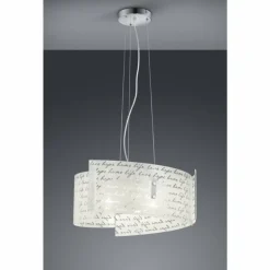 Suspension Trio SIGNA Blanc, 3 lumières