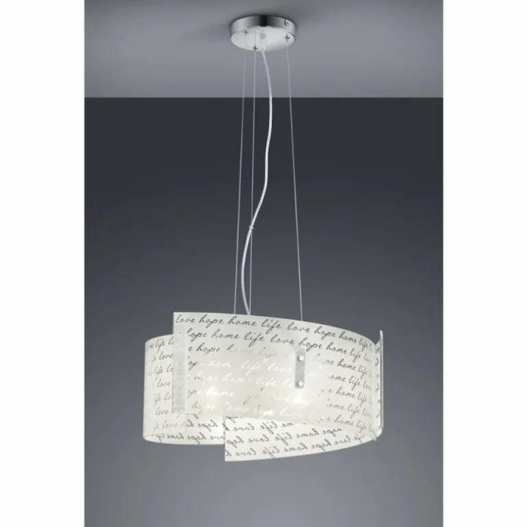 Suspension Trio SIGNA Blanc, 3 lumières