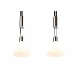 Suspension Trio STANLEY Nickel mat, 2 lumières
