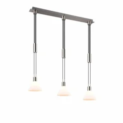 Suspension Trio STANLEY Nickel mat, 3 lumières