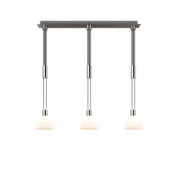 Suspension Trio STANLEY Nickel mat, 3 lumières