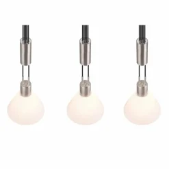 Suspension Trio STANLEY Nickel mat, 3 lumières