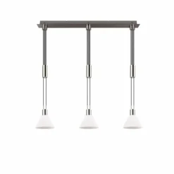 Suspension Trio STANLEY Nickel mat, 3 lumières