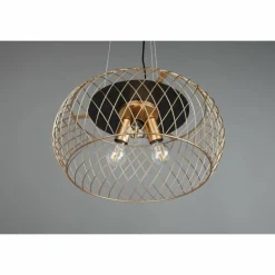 Suspension Trio Tamil Noir, 3 lumières