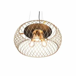 Suspension Trio Tamil Noir, 3 lumières