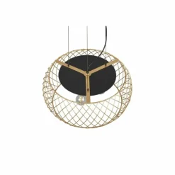 Suspension Trio Tamil Noir, 3 lumières