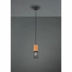 Suspension Trio Tosh LED Noir, 1 lumière