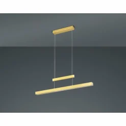 Suspension Trio Trajan LED Laiton, 3 lumières