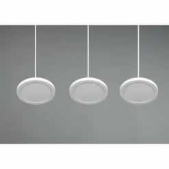Suspension Trio Tray LED Blanc, 3 lumières