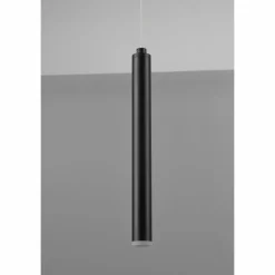 Suspension Trio Tubular LED Noir, 11 lumières