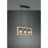 Suspension Trio-Leuchten Agra Noir, 3 lumières