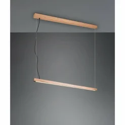 Suspension Trio-Leuchten Bellari LED Brun, 1 lumière