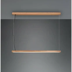 Suspension Trio-Leuchten Bellari LED Brun, 1 lumière