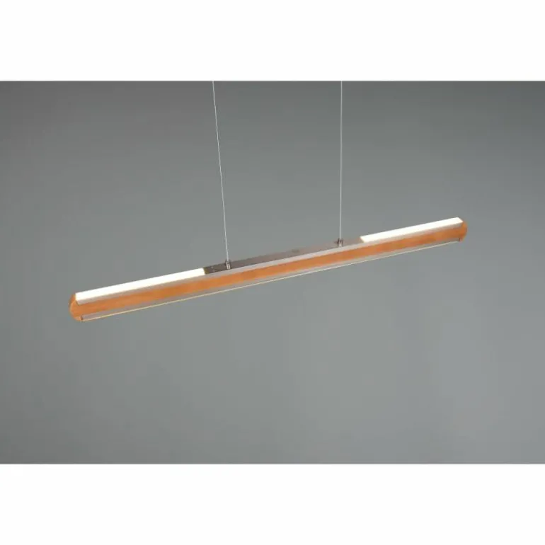 Suspension Trio-Leuchten Deacon LED Brun, 1 lumière