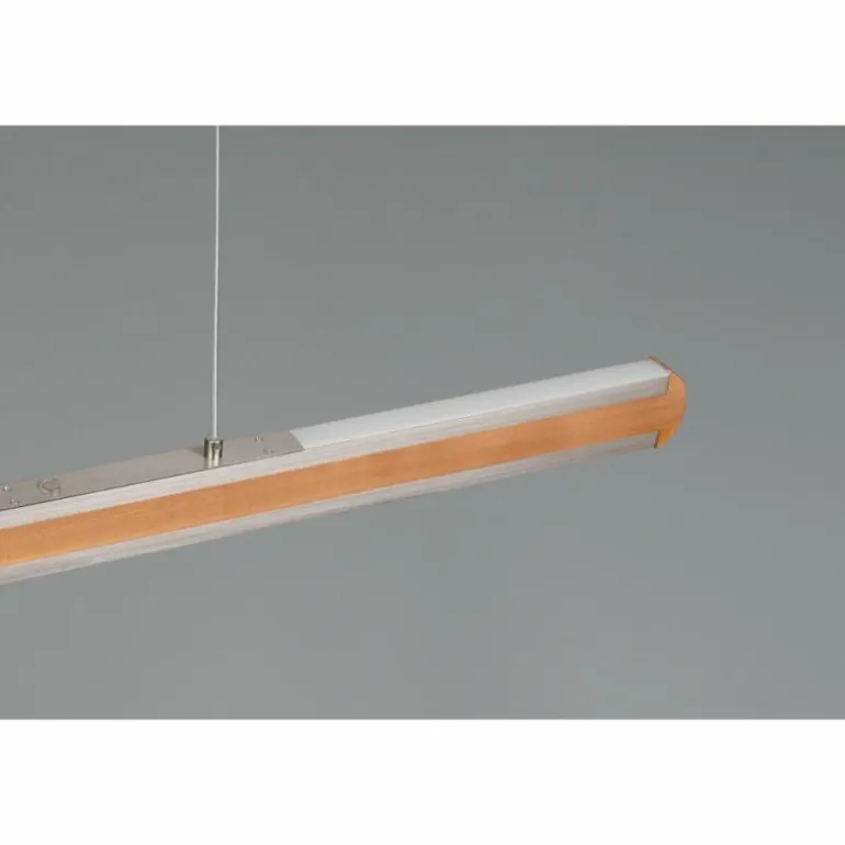 Suspension Trio-Leuchten Deacon LED Brun, 1 lumière