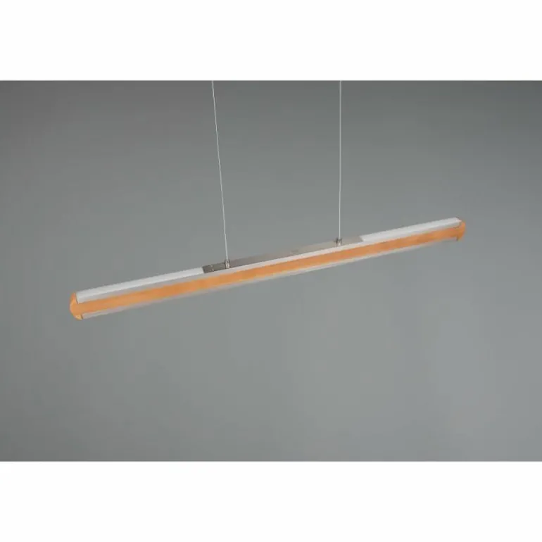 Suspension Trio-Leuchten Deacon LED Brun, 1 lumière