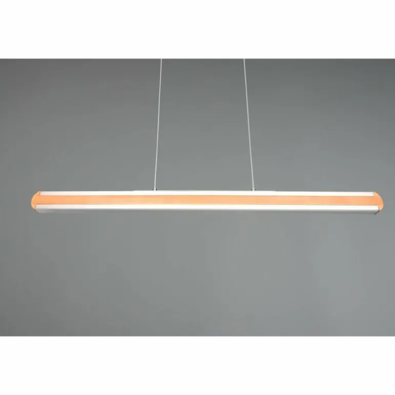 Suspension Trio-Leuchten Deacon LED Brun, 1 lumière