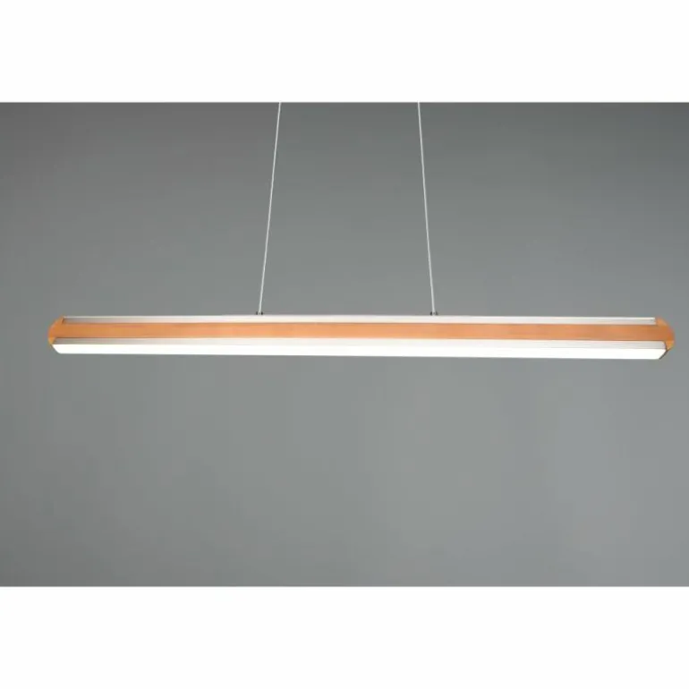 Suspension Trio-Leuchten Deacon LED Brun, 1 lumière